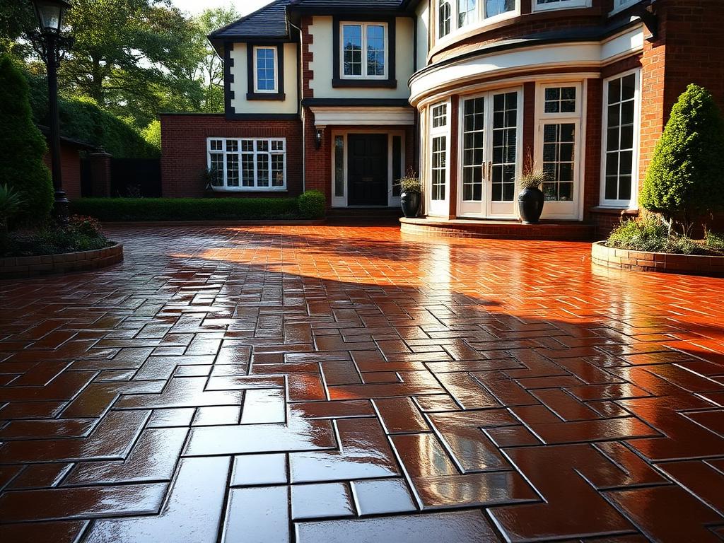 Driveway Cleaning in Bowdon by Refresh & Revive, professional exterior cleaning