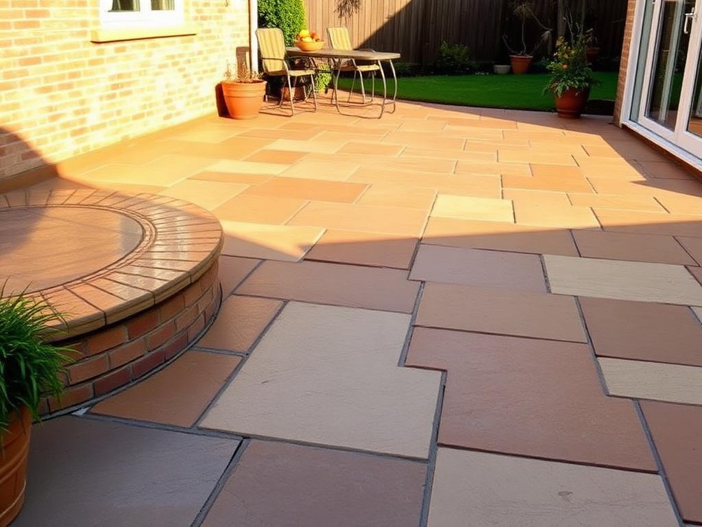 Patio & Indian Sandstone Cleaning in Lymm by Refresh & Revive, professional exterior cleaning